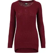 Urban Classics Rundhalspullover "Damen Ladies Long Wideneck Sweater" 1 Stk.