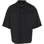 Urban Classics Boxy Cotton Linen Kurzarmhemd