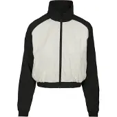 Urban Classics Ladies - CRINKLE Short Raglan Batwing Jacke