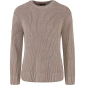 Urban Classics Rundhalspullover "Damen Ladies Rib Knit Sweater" 1