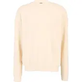 Urban Classics lässiges Herren Sweatshirt Oversize 280 g/m² mit Baumwolle Ecru-Weiß