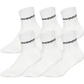 Huddle Kurzsocken "Socken 6pk Short Crew Socks 6er Pack", Herren, Gr. 35-38, weiß, Obermaterial: 81% Polyester PES. 16% Baumwolle CO. 3% Elasthan EL., Socken Kurzsocken