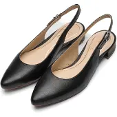 Ara Slingpumps "PARIS" Blockabsatz, Businessschuh mit verstellbarem Fersenriemchen, G-Weite