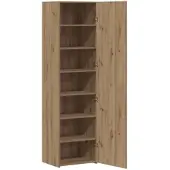 vidaXL Highboard Artisan-Eiche 50 x 42,5 x 185 cm
