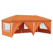 Syfax Pop-up Partyzelt 575 x 288 x 245 cm Orange