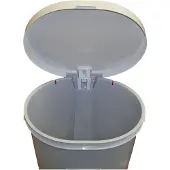 Keter Curver Treteimer 25L / Lux Grau/Granit