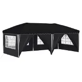 Syfax Pop-up Partyzelt 575 x 288 x 245 cm Antrazit
