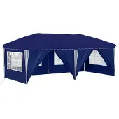 Syfax Pop-up Partyzelt 575 x 288 x 245 cm Blau