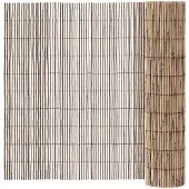vidaXL Gartenzaun 400 x 90 cm Schilf Natur