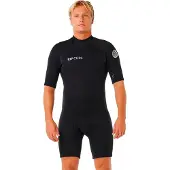 Rip Curl Trad Spring 2/2 Mm Fl Kurzarm-shorty Mit Rückenreißverschluss