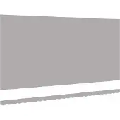 vidaXL Markisenersatzstoff Hellgrau 580 x 345 cm Polyester