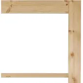 vidaXL Interior Tür ORKDAL Braun 93 x 202 cm