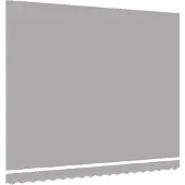 vidaXL Markisenersatzstoff Hellgrau 380 x 345 cm Polyester