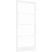 vidaXL Interior Tür ORKDAL Weiß grundiert 93 x 202 cm