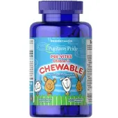 Puritan's Pride Pre-Vites Kinder-Multivitamin 100 Kautabletten