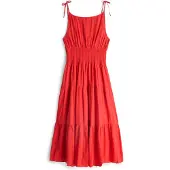 Tommy Hilfiger Ww0ww51052 ärmelloses Langes Kleid