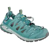 Meindl Damen Brindisi Comfort Fit PW Outdoorsandale türkis/gelb 41