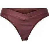 Pieces Pcbaomi V-form Mini Brazilian Bikinihose | Braun | M