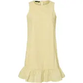 Pieces Pcbanna Midikleid | Gelb | S