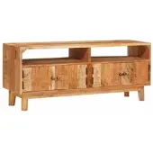 vidaXL Stauraumschränke Braun 110 x 30 x 45 cm Massivholz Mango