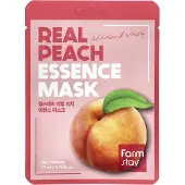 Farm Stay Essence Mask - Real Peach von für Damen - 0,78 oz Maske