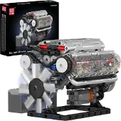 Mould King Motorised V8 Engine 10088S