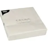 Papstar 50 Servietten, 2-lagig 1/4-Falz 40 cm x 40 cm weiss