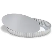 Patisse Quiche-Form mit losem Boden 28 cm Stahl silber