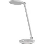 Emos LED-Schreibtischlampe CHARLES 7,6W, Helligkeit 550lm, klappbar und neigbar, Farbwechsel, dimmbar, 1,3m Kabel mit Netzteil, weiß, Z7628W