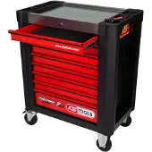 Ks Tools Performanceplus Werkstattwagen-Satz P10 mit 397 Werkzeugen für 7 Schubladen - 810.7397