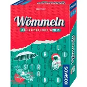 Kosmos Wömmeln, Wortsuchspiel, Gesellschaftsspiel, Familienspiel, Wort-Gitterrätsel, 682491