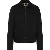 Rokker Canvas Motorrad Textiljacke, schwarz, 4XL