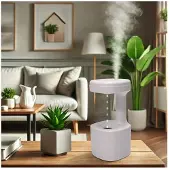 MagneticLand Antigravity-LED-Luftbefeuchter, USB-C, 500 ml Wassertank