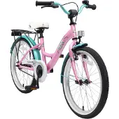 Bikestar Kinder Fahrrad ab 6 Jahre | 20 Zoll Classic Kinderrad | Pink