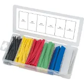 Ks Tools Sortiment Schrumpfschläuche, farbig, 100-tlg ( 970.0540 )