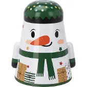 Koopman CARISSIMA Weihnachtliche Metall Keksdose 12x10x15 cm, lebensmittelsicher, langlebig & stoßfest