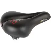 Velo , Sattel, Plush Gel Elasto, schwarz, 275x213mm