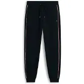 Tommy Hilfiger Jogginghose Global Stripe MW0MW42882 Blau Regular Fit