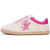 Tommy Hilfiger Espadrilles Woven Logo Embroidery FW0FW09108 Beige 104