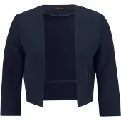 Vera Mont Bolero-Jacke mit Kellerfalten