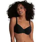 Rosa Faia Beach Unwattierter Bikini BH Sibel | Grösse: 40C | Farbe: Schwarz