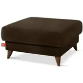 Konsimo Hocker Gustavo II ¦ braun ¦ Maße (cm): B: 92 H: 48