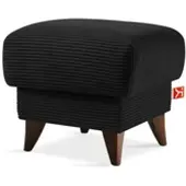 Konsimo Hocker Gustavo II , schwarz , Maße (cm): B: 53 H: 49