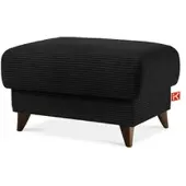 Konsimo Hocker Gustavo II , schwarz , Maße (cm): B: 92 H: 48