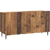 vidaXL TV-Schränk Altholz 99 x 34,5 x 52 cm Holzwerkstoff