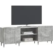 vidaXL TV-Schränk Betongrau 150 x 31 x 52 cm Holzwerkstoff