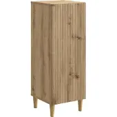 vidaXL Sideboard Artisan-Eiche 33 x 34,5 x 90 cm Holzwerkstoff