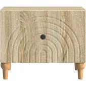 vidaXL Couchtisch Sonoma-Eiche 49 x 50 x 40 cm Holzwerkstoff