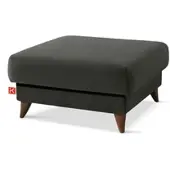 Konsimo Hocker Gustavo ¦ schwarz ¦ Maße (cm): B: 92 H: 48