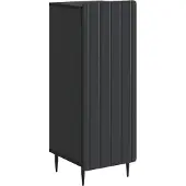 vidaXL Sideboard Schwarz 34,5 x 33 x 92 cm Holzwerkstoff